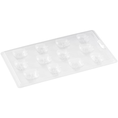 Stampo Zucca di Halloween per cioccolato e candy melts 12 cavità Wilton