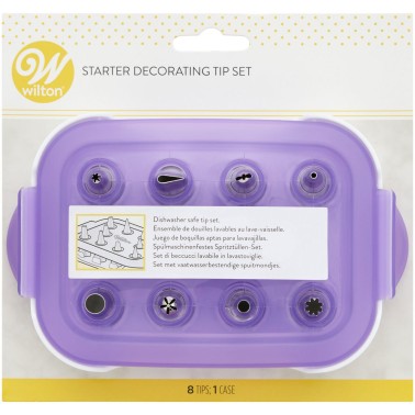 Starter set 9 beccucci decorativi  Wilton