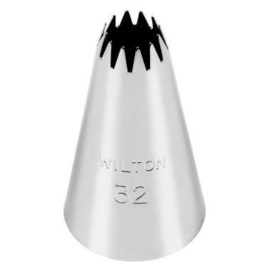 Decorative spout 032 open star Wilton