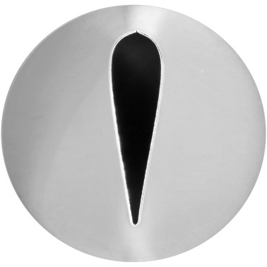 Decorative spout 125 petal flower Wilton