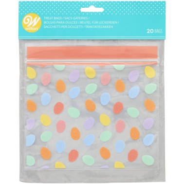 Rocked dessert bags 18.5 x 18.5 cm 20 pcs Wilton
