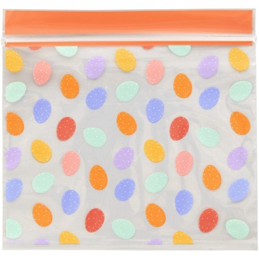 Sacchetti per dolci richiudibili  Uova 18,5 x 18,5 cm 20 pz Wilton