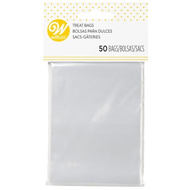 Sacchettini Lollipop trasparenti 7,5 x 10 cm 50 pz