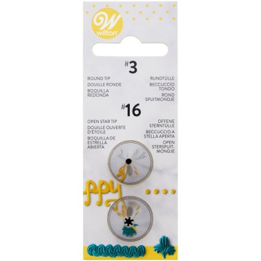 Set 2 decorative spouts 003 016 Wilton