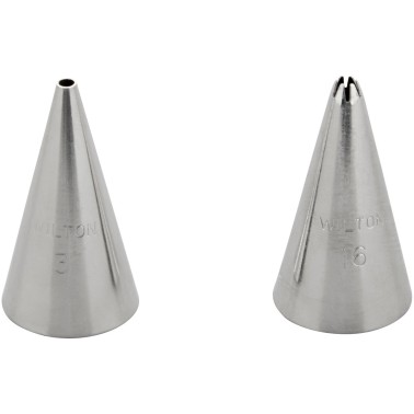 Set 2 dekorative Spouts 003 016 Wilton