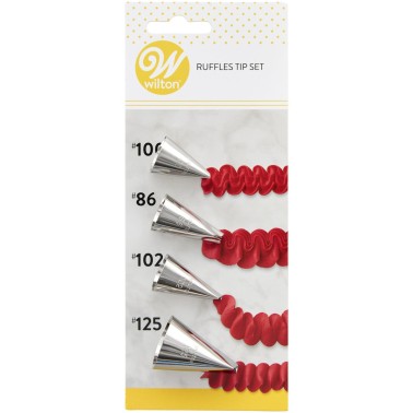 Set of 4 decorative spouts flyers 86 100 102 125 Wilton