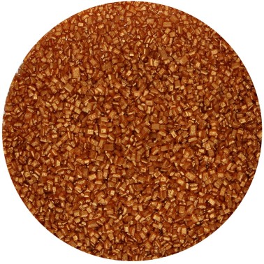 Bronze sugar crystals 80 g funcakes