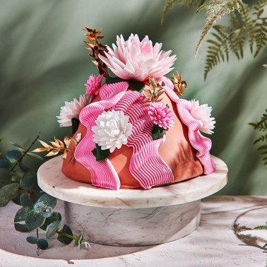 Fleurs dans la fenêtre comestible Deluxe Rose Orchidy Media 10 PCS Funcakes