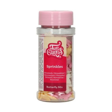 Besprüht Mischen Schmetterlinge 50g Funcakes 