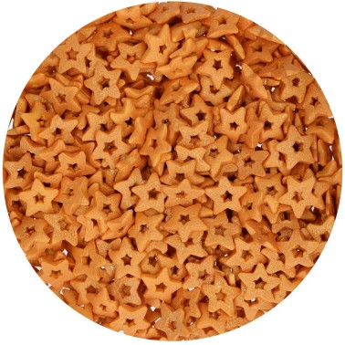Streus-Sterne öffnen Gold 50 g Funcakes 