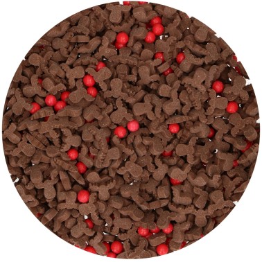 Renne sprinkles 55 g Funcakes 