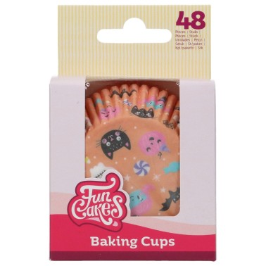 Cupcakes pirottini Small monsters 48 pcs funcakes