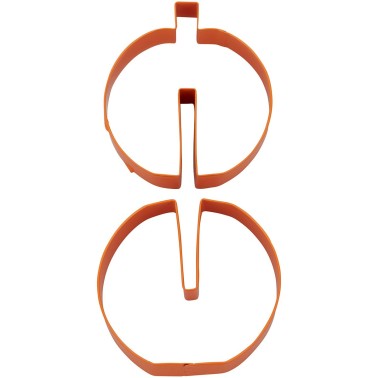 Set 2 pcs 3D molds for pumpkin cookies Wilton