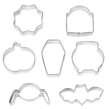 Set 7 pz stampi per biscotti Casa stregata Wilton