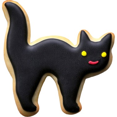 7.8 cm fearful cat cookies mold Wilton