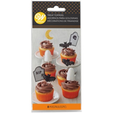Topper for Halloween cupcake 8 pcs Wilton