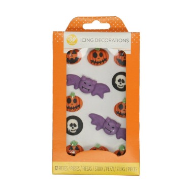 Set 12 pcs Halloween glac decorations Wilton