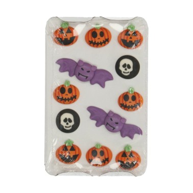 Set 12 pcs Halloween glac decorations Wilton