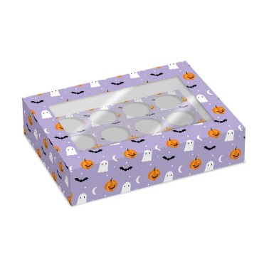 Set 2 boxes for 12 cupcake night of fear Halloween