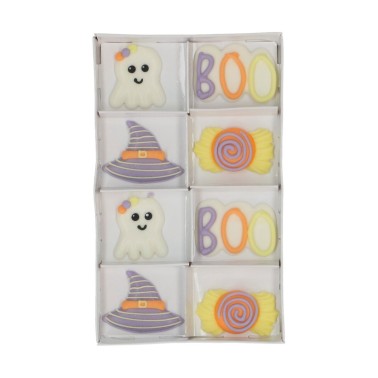 Set 8 pcs Cute Halloween sugar decorations Wilton