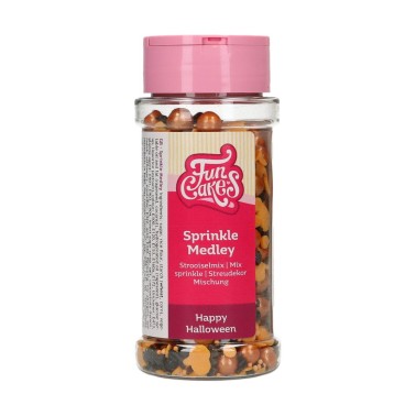 Sprinkle Medley Halloween Happy 50 g Funcakes
