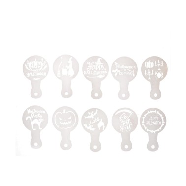 Set 20 PCs Halloween-Schablonen Wilton