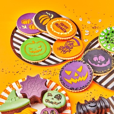 Set 20 pz stencil Halloween Wilton