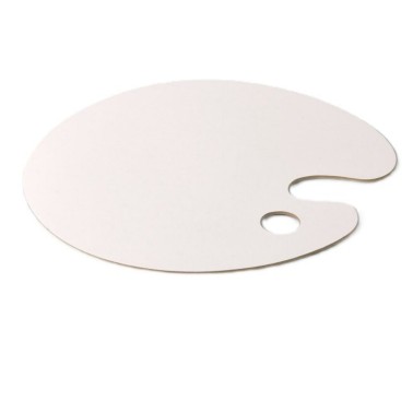 White Cabinet Cap Painter 25 x 30 cm H 3 mm