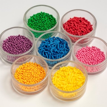 Rainbow assorted sprinkles 7 types 48 g PME