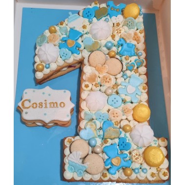 10 kg Pink-Celeste Rectangular Tablet Tablet 40x50 cm 18 pcs