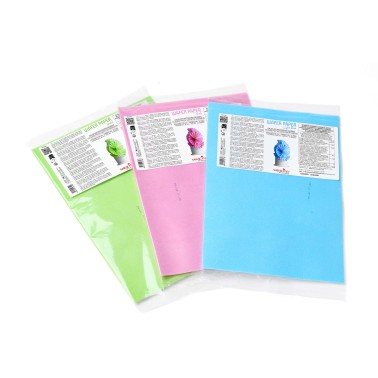 10 sheets of pink a4 pink wafer 0.3 mm thick Saracino