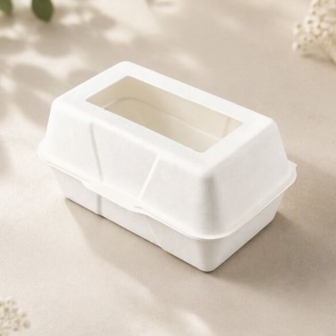Binding box with rectangular window 20 x 12 x 10 cm