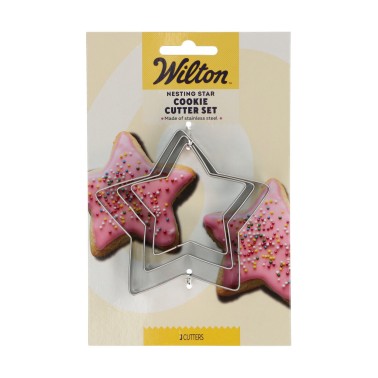 Set 3 Star Cut Wilton