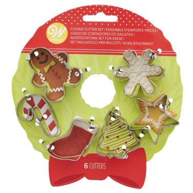 Set 6 Mini Cut LaceWorks Garland Wilton