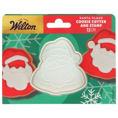 CAGCABECTIONS WITH STAMP Santa Claus 7.5 cm Wilton