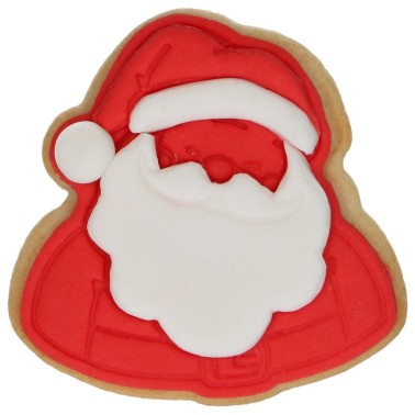 CAGCABECTIONS WITH STAMP Santa Claus 7.5 cm Wilton