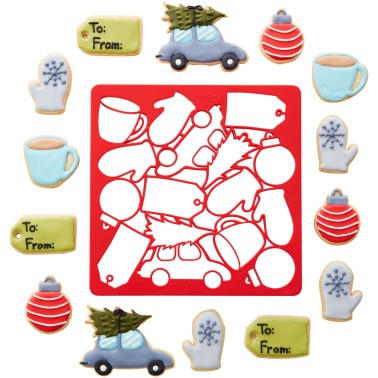 Tagliabiscotti multiplo Natale Wilton