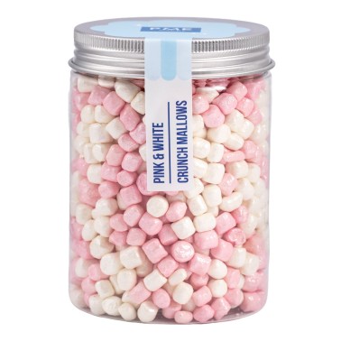  Mini Marshmallow Crunchy Rose and White 86 g PME