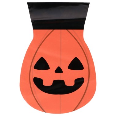 Sacchetti per dolci a forma di Zucca di Halloween 15 pz Wilton