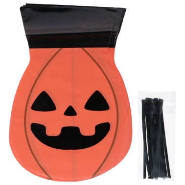 Sacchetti per dolci a forma di Zucca di Halloween 15 pz Wilton