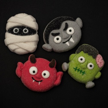 Marshmallow Halloween Frightful Friends PME 12 pezzi 180 g