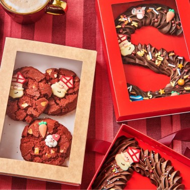 10pcs Box for Dolcetti Gold 20 x 14 x H 3.5 cm Funcakes