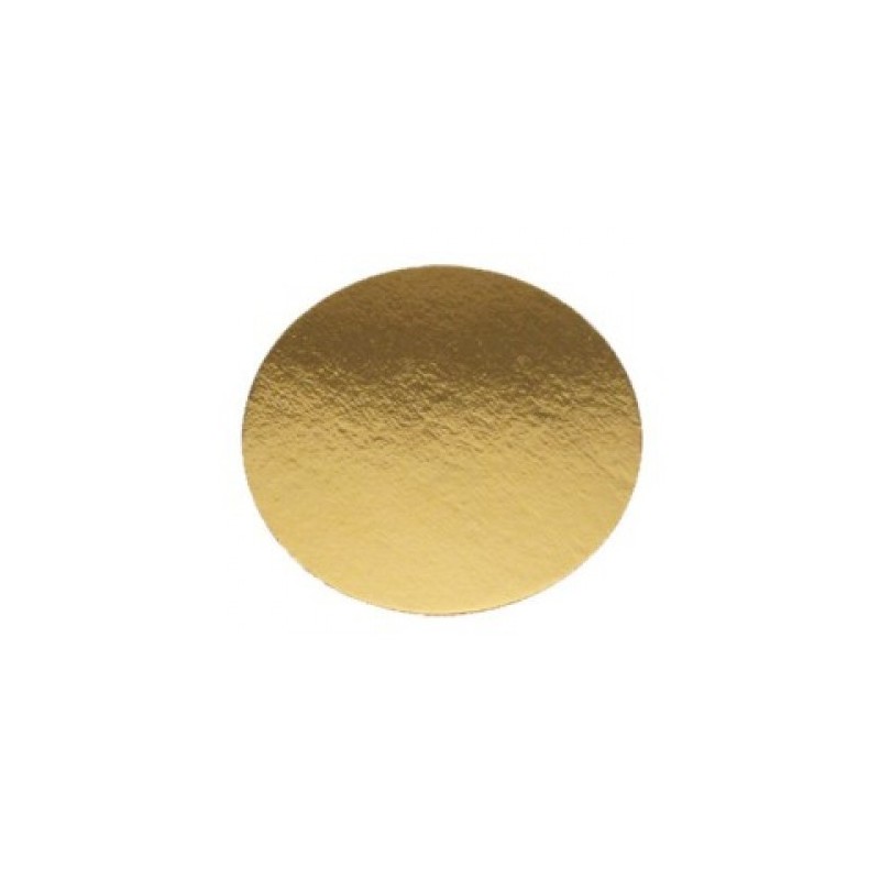 Dischi sottotorta oro leggeri 20 cm - Vica in vendita su Sugarmania.it