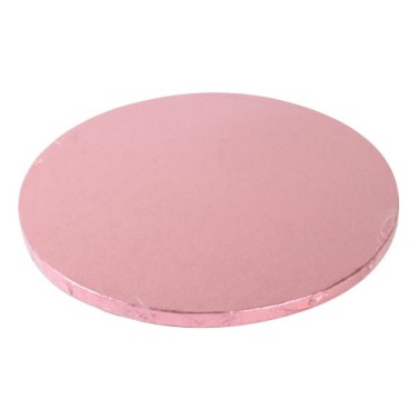 Cake Board TONDO Rosa Decora - h 1,2 cm / Ø assortiti - Decora in vendita su Sugarmania.it