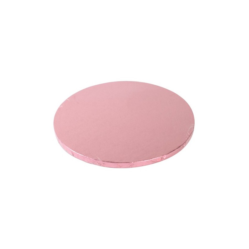 Cake Board TONDO Rosa Decora - h 1,2 cm / Ø assortiti - Decora in vendita su Sugarmania.it