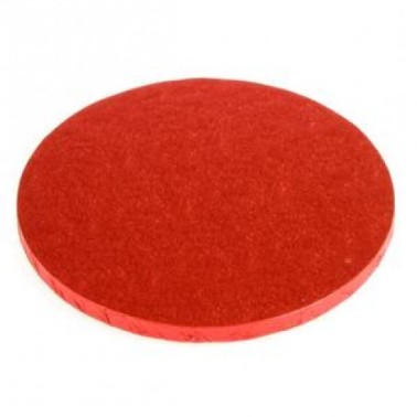 Cake Board TONDO Rosso Decora - h 1,2 cm / Ø assortiti - Decora in vendita su Sugarmania.it