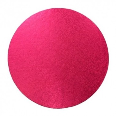 Cake Board TONDO Fucsia Decora - h 1,2 cm / Ø assortiti - Decora in vendita su Sugarmania.it