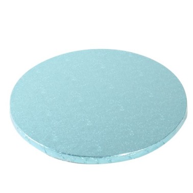 Cake Board TONDO Celeste Decora - h 1,2 cm / Ø assortiti - Decora in vendita su Sugarmania.it