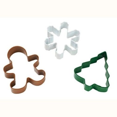 Set tre tagliapasta mix Natale Wilton - Wilton in vendita su Sugarmania.it