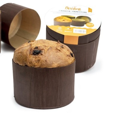Set 5 forme canasta panettone 1 kg - Decora in vendita su Sugarmania.it